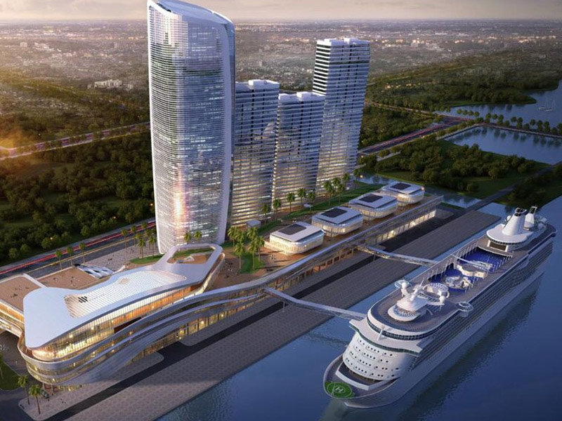 广州南沙国际邮轮码头综合体